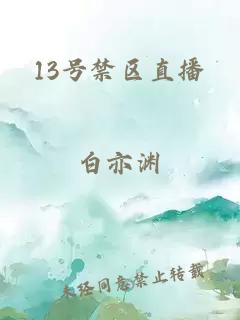 13号禁区直播