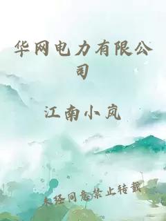 华网电力有限公司