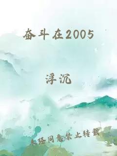 奋斗在2005